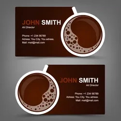 Coffee cups design with name