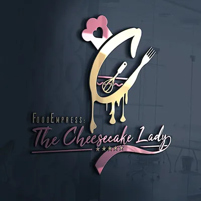 The Cheesecake Lady Logo Designs